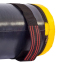 Мешок для кроссфита и фитнеса SP-Planeta FI-6574-25 25кг черный-желтый 1
