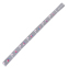 Лента эластичная с петлями для растяжки ленточный эспандер Elastiband Zelart FI-6344 серый-розовый 4