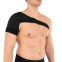 Бандаж для плеча компрессионный фиксатор плечевого сустава Shoulder Support SIBOTE ST-7493-R правый 1шт черный 1