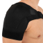 Бандаж для плеча компрессионный фиксатор плечевого сустава Shoulder Support SIBOTE ST-7493-R правый 1шт черный 3