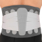 Пояс корсетный для спорта SIBOTE WAIST SUPPORT ST-7599 размер S-2XL черный-серый 2