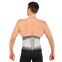Пояс корсетный для спорта SIBOTE WAIST SUPPORT ST-7599 размер S-2XL черный-серый 8