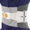 Пояс корсетний для спорту SIBOTE WAIST SUPPORT ST-7599 розмір S-2XL чорний-сірий 12