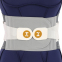 Пояс корсетний для спорту SIBOTE WAIST SUPPORT ST-7599 розмір S-2XL чорний-сірий 13