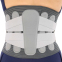 Пояс корсетний для спорту SIBOTE WAIST SUPPORT ST-7599 розмір S-2XL чорний-сірий 15