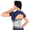 Пояс корсетний для спорту SIBOTE WAIST SUPPORT ST-7599 розмір S-2XL чорний-сірий 17