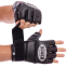 Перчатки для смешанных единоборств MMA кожвинил BOXER 5021 M-XL цвета в ассортименте 0