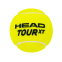 Мячи для большого тенниса HEAD Tour XT 570823 3шт салатовый 1