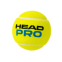 Мячи для большого тенниса HEAD Pro 571603 3шт салатовый 1