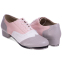 Туфли для степа и чечетки Zelart DN-3684 размер 34-45 серый-розовый 0