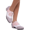 Туфли для степа и чечетки Zelart DN-3684 размер 34-45 серый-розовый 7