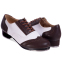 Туфли для степа и чечетки Zelart DN-3686 размер 34-45 коричневый-белый 0