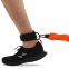 Тренировочная система для ног с креплением Zelart ANKLE STRAP FI-6555 черный-оранжевый 8