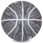 Мяч баскетбольный резиновый MOLTEN B7F1600-KW №7 серый 0