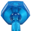 Гантель для фітнесу з TPU покриттям Zelart Jelly Urethane Coated Dumbbells TA-2946-12_5LB 1шт 5,7кг синій 3