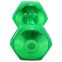Гантель для фітнесу з TPU покриттям Zelart Jelly Urethane Coated Dumbbells TA-2946-10LB 1шт 4,5кг салатовий 2