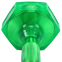 Гантель для фітнесу з TPU покриттям Zelart Jelly Urethane Coated Dumbbells TA-2946-10LB 1шт 4,5кг салатовий 3