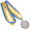 Медаль спортивна зі стрічкою FAME SP-Sport C-3174 золото, срібло, бронза 5