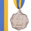 Медаль спортивная с лентой цветная FLIE SP-Sport C-3175 золото, серебро, бронза 3