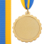 Медаль спортивна зі стрічкою KING SP-Sport C-3179 золото, срібло, бронза 1