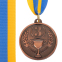 Медаль спортивна зі стрічкою BOWL SP-Sport C-3180 золото, срібло, бронза 6