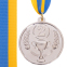 Медаль спортивна зі стрічкою BOWL SP-Sport C-3182 золото, срібло, бронза 3