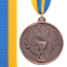 Медаль спортивна зі стрічкою BOWL SP-Sport C-3182 золото, срібло, бронза 6