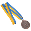 Медаль спортивна зі стрічкою BOWL SP-Sport C-3182 золото, срібло, бронза 8