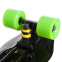 Скейтборд FISH Duckbill SP-Sport SK-418-4 черный-зеленый 1