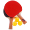Набор для настольного тенниса Boli Star MT-9000 2 ракетки 3 мяча 0