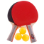 Набір для настільного тенісу Boli Star MT-9004 2 ракетки 3 м'яча 0