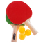 Набор для настольного тенниса MK 0217 2 ракетки 3 мяча сетка 1