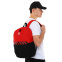 Рюкзак спортивний KELME CAMPUS 9876003-9001 чорний-червоний 12