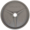 Блини (диски) сталеві d-52мм Zelart TA-7792-20 20кг сірий 0