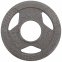 Блины (диски) стальные с хватом d-52мм Zelart TA-7791-1_25 1,25кг серый 0