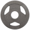 Блины (диски) стальные с хватом d-52мм Zelart TA-7791-2_5 2,5кг серый 0