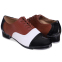 Туфлі для степу та чечітки Zelart DN-3688 розмір 34-45 чорний-коричневий 0