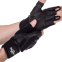 Перчатки для фитнеса и тяжелой атлетики кожаные Zelart SB-161064 S-XXL черный 2