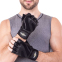 Перчатки для фитнеса и тяжелой атлетики кожаные Zelart SB-161064 S-XXL черный 6