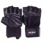 Перчатки для фитнеса и тяжелой атлетики кожаные Zelart SB-161069 S-XXL черный 4