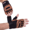 Перчатки для фитнеса и тяжелой атлетики кожаные Zelart SB-161074 S-XXL цвета в ассортименте 1