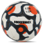 Мяч футбольный профессиональный HYBRID SOCCERMAX FB-5044 №5 PU белый-красный 0