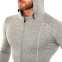 Кофта спортивная на молнии с капюшоном SP-Sport LD-1006-GR M-3XL серый 3