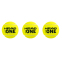 М'яч для падел-тенісу HEAD Padel One 575383 3шт салатовий 0