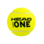 М'яч для падел-тенісу HEAD Padel One 575383 3шт салатовий 1