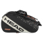 Теннисная сумка для ракеток падел тенниса на 6 ракеток HEAD Team Padel 262254  61,5x31,5x31см черный 1