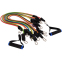 Эспандер многофункциональный для фитнеса 9 жгутов Resistance Band Zelart DT-1002 в чехле разноцветный 7