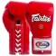 Перчатки боксерские кожаные на шнуровке FAIRTEX BGL6 10-16унций цвета в ассортименте 0