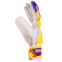 Перчатки вратарские BARCELONA BALLONSTAR FB-0187-7 размер 8-10 желтый-синий 2