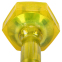 Гантель для фітнесу з TPU покриттям Zelart Jelly Urethane Coated Dumbbells TA-2946-7_5LB 1шт 3,4кг жовтий 3